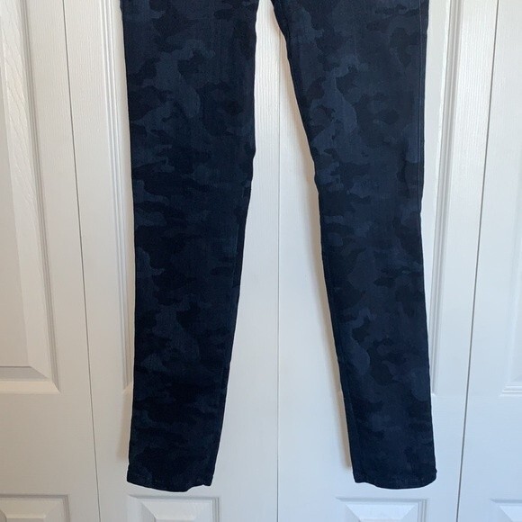 James Jeans Blue Camo High Class Skinny Jeans Sz 28 - Picture 4 of 9